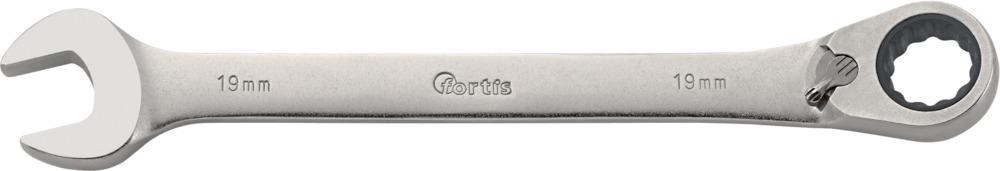 Produktbild Fortis Maulschlüssel mit Ringratsche 13mm umschaltbar