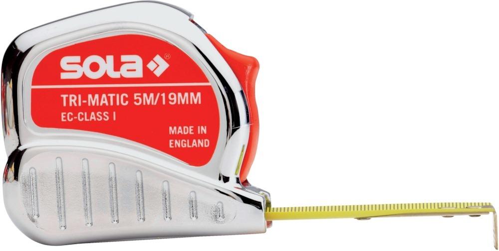 Produktbild Sola Taschenbandmaß Tri Matic 19mm