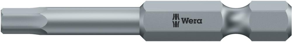 Produktbild Wera Bit 1/4" DIN3126 E6,3 Hex 2,0x50mm zähhart