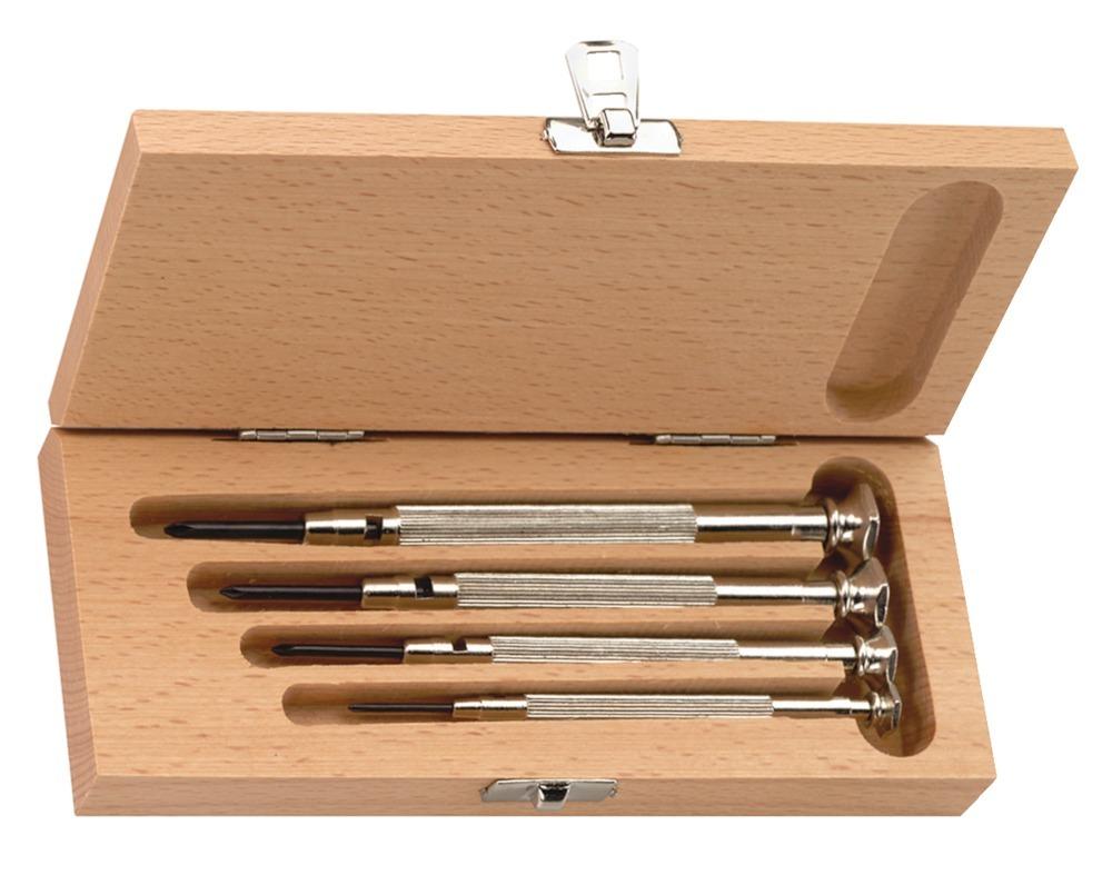 Produktbild Turnus Uhrmacher-Schraubendreher-Satz 4tlg.Kreuz 1,5-3mm