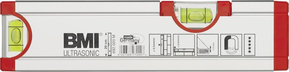 Produktbild BMI Wasserwaage ULTRASONIC 20 cm