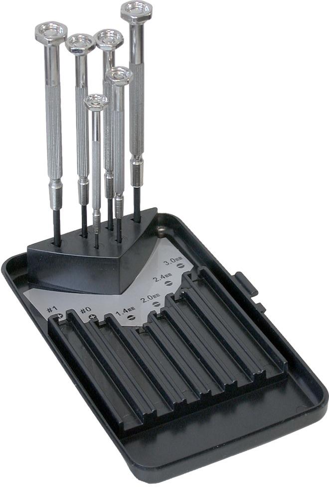 Produktbild Uhrmacherschraubendreher Satz 6tlg.