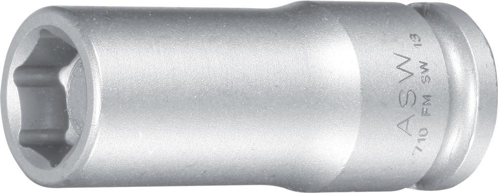 Produktbild ASW Kraft-Steckschlüssel-Einsatz 3/8"13mm Federmagnet lang
