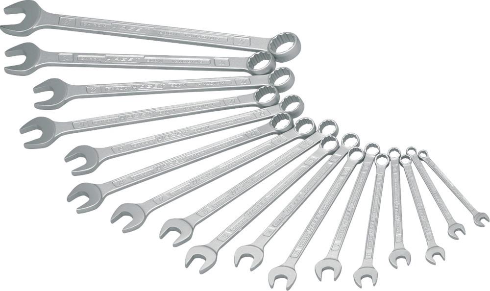 Produktbild Hazet Ringmaulschlüssel Satz DIN3113A 17tlg.