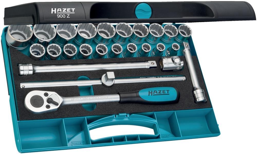 Produktbild Hazet Steckschlüsselgarnitur 1/2" 25tlg. 900Z