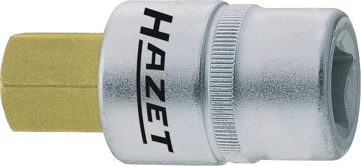 Produktbild Hazet Schraubendreher-Einsatz 1/2"9x 52mm innen-6kt.