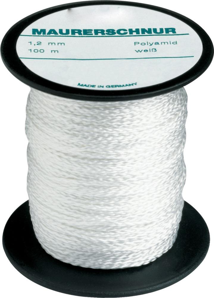 Produktbild Overmann Kordel Polyamid 1,2mm 50m weiß