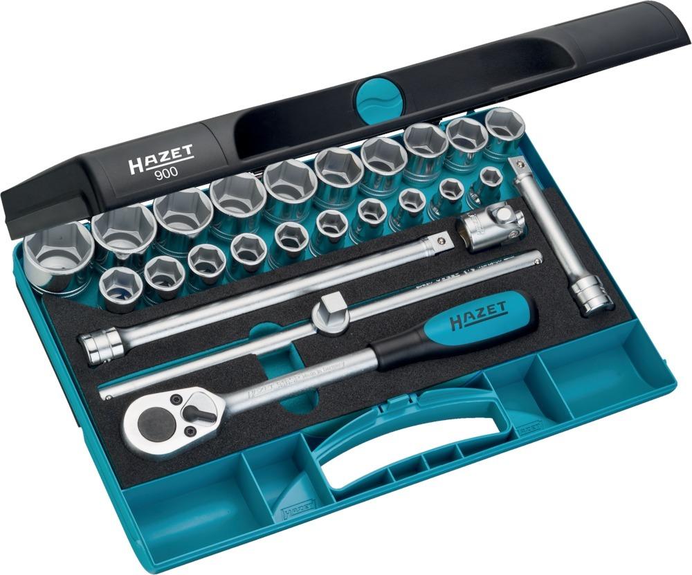 Produktbild Hazet Steckschlüsselgarnitur 1/2" 25tlg. 900