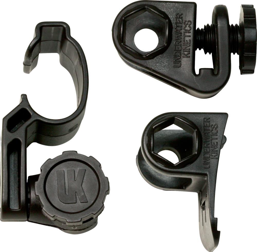 Produktbild UK Helmhalterung Universal aus Kunststoff 3-teilig