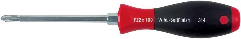 Produktbild Wiha Kreuzschlitz PZ Schraubendreher 314SF 2X100