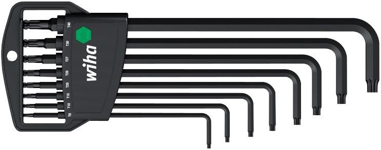 Produktbild Wiha Winkelschraubendreher Satz mit Kugelkopf 8tlg. T 9-40