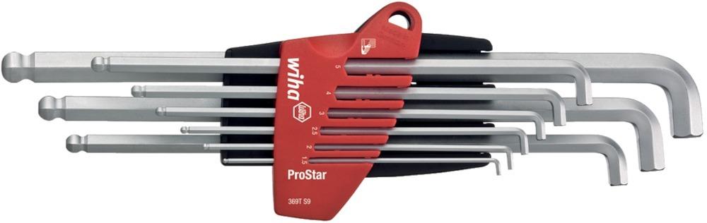 Produktbild Wiha Winkelschraubendreher-Satz 1,5-10mm Kugelkopf