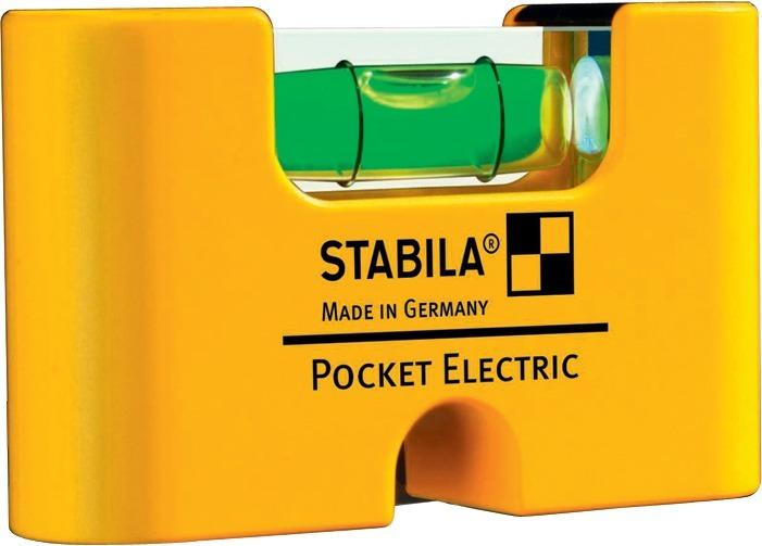 Produktbild Stabila Mini-Wasserwaage Pocket Electric 7cm SB bild 3