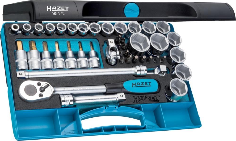 Produktbild Hazet Steckschlüsselgarnitur 1/2" 44tlg. 954N