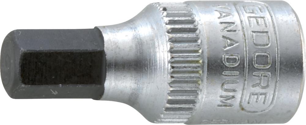 Produktbild Gedore Schraubendreher-Einsatz 1/4" 3 x60mm innen-6kt.