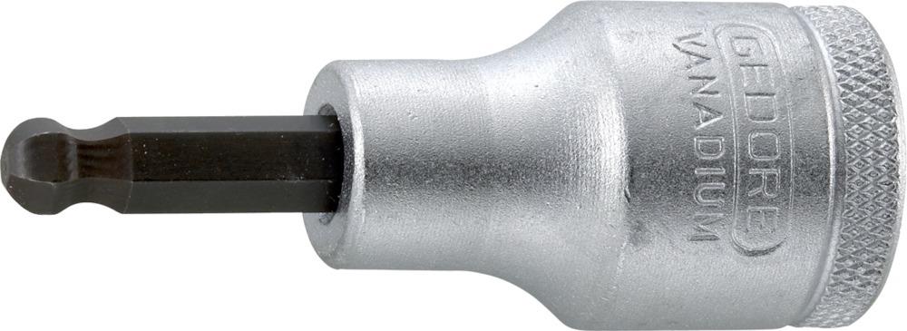 Produktbild Gedore Schraubendreher-Einsatz 1/2" 8 x 60mm innen-6kt. Kugelkopf