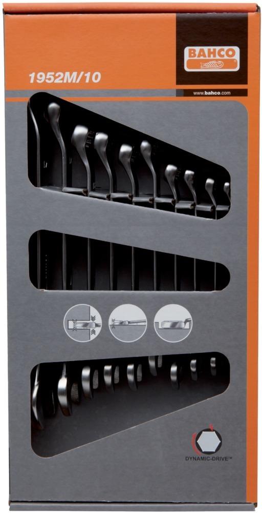 Produktbild Bahco Ringmaulschlüssel-Satz DIN3113B 10tlg.