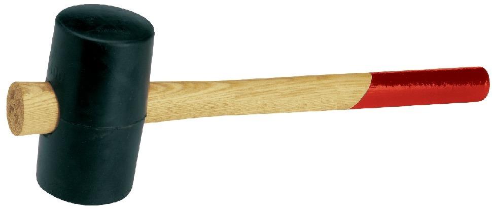 Produktbild Fortis Gummi-Komp.Hammer Gr.0A 40mm schwarz