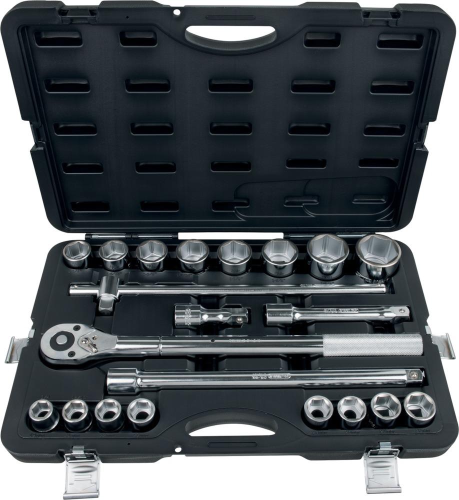 Produktbild KS Tools Steckschlüssel-Garnitur 3/4" 21-tlg.