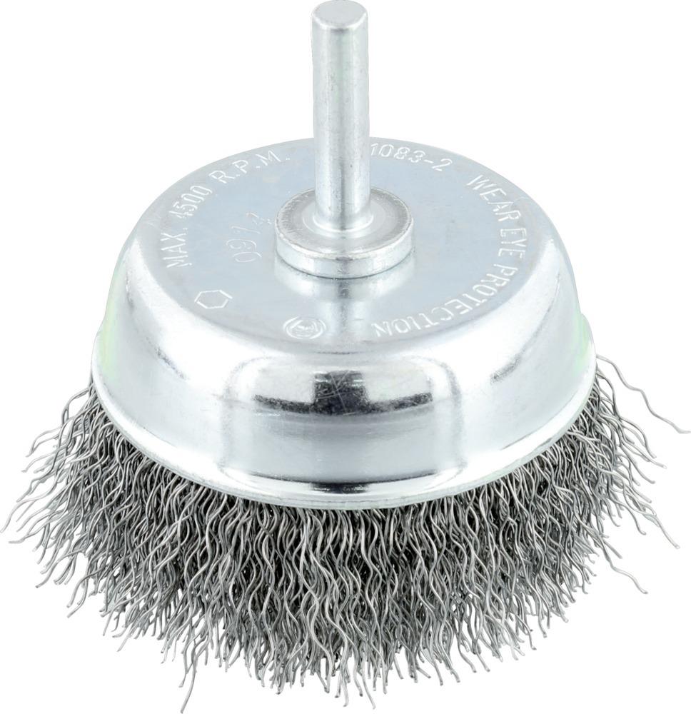 Produktbild Osborn Topfbürste Stahldraht 6mm 75mm grob gewellt