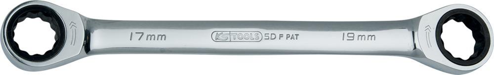 Produktbild KS Tools Doppel-Ratschenschlüssel 8x10mm gerade