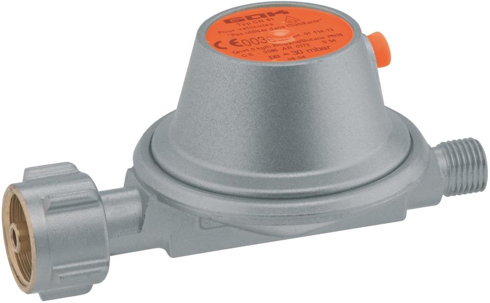 Produktbild GOK Propan-Regler 1,5kg SV 01-113 Klf R1/4" lks.