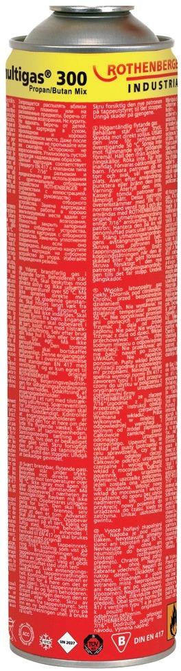 Produktbild ROTHENBERGER Multigas 300 Nr. 35510 332g