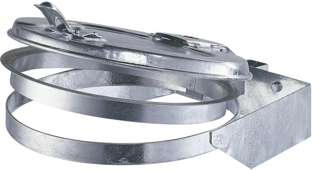 Produktbild Wandhalter 70 - 120 l mit vzkt. Stahldeckel