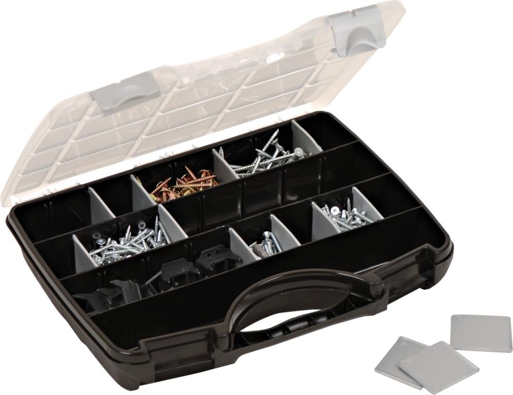 Produktbild Raaco Allzweckkoffer 45 schwarz-silber 312x238x51