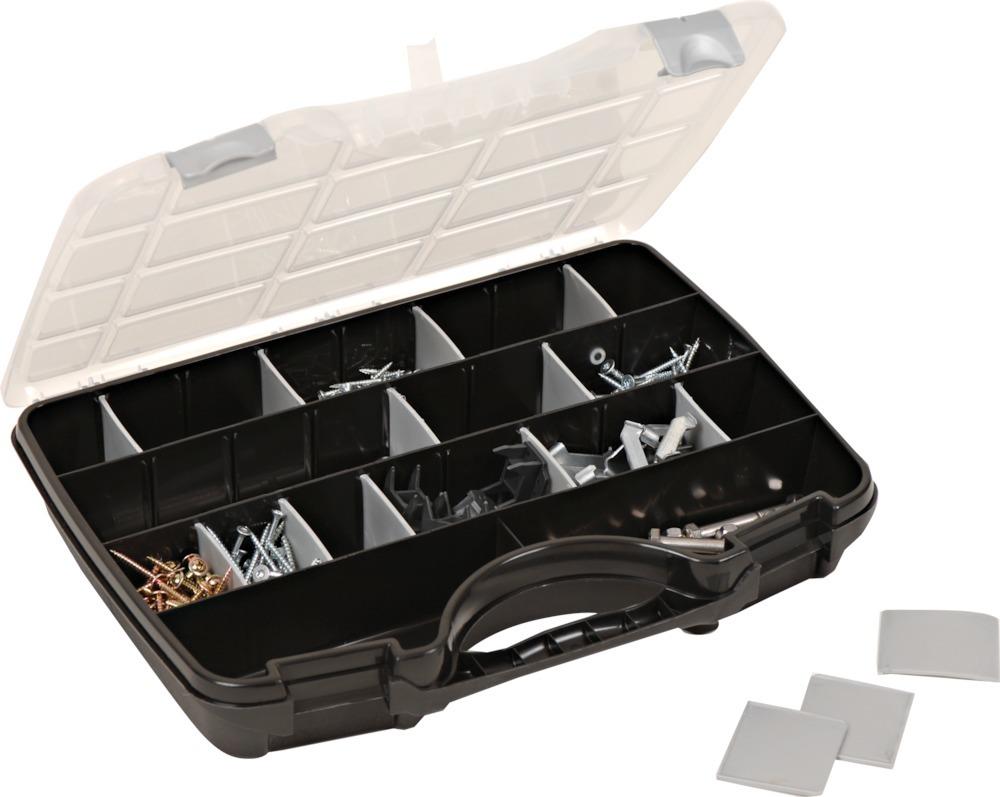 Produktbild Raaco Allzweckkoffer 47 schwarz-silber 460x350x81