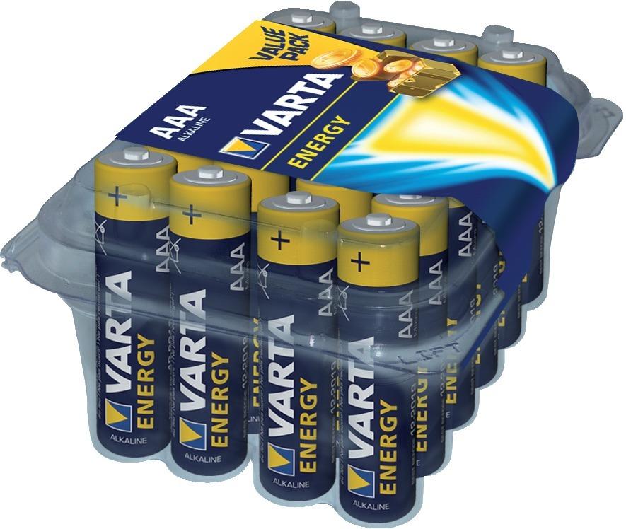 Produktbild VARTA Batterie Energy AAA 24er Box bild 2
