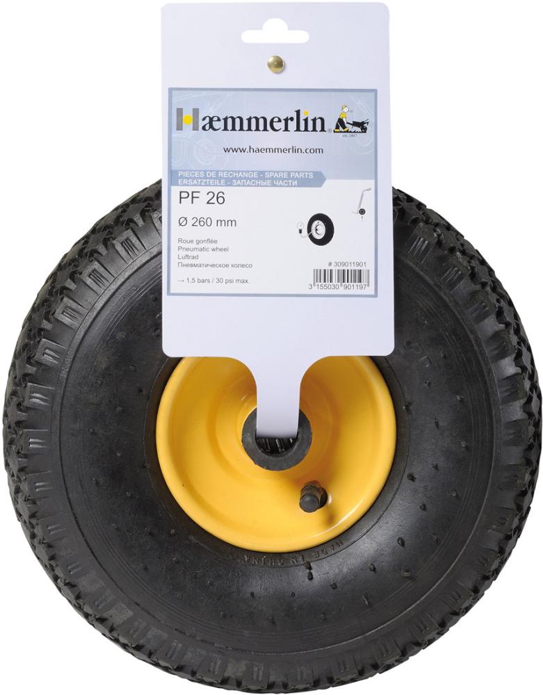 Produktbild Haemmerlin Ersatzrad PF 26 zu Sackkarren
