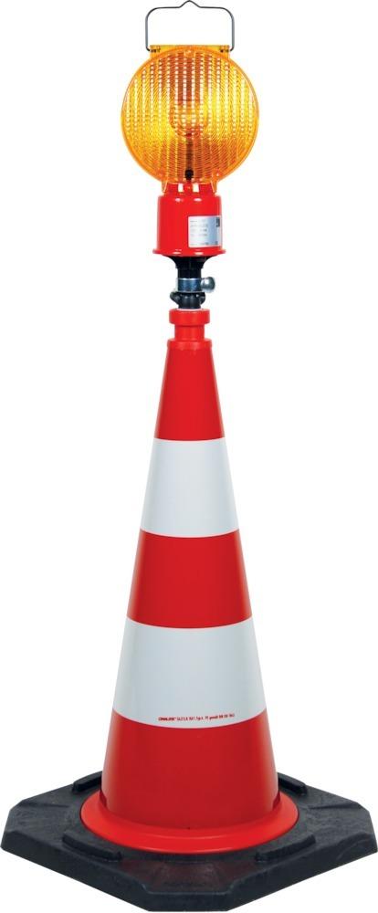 Produktbild Leitkegel Blitzleuchte für Batterie- oder Akkubetrieb