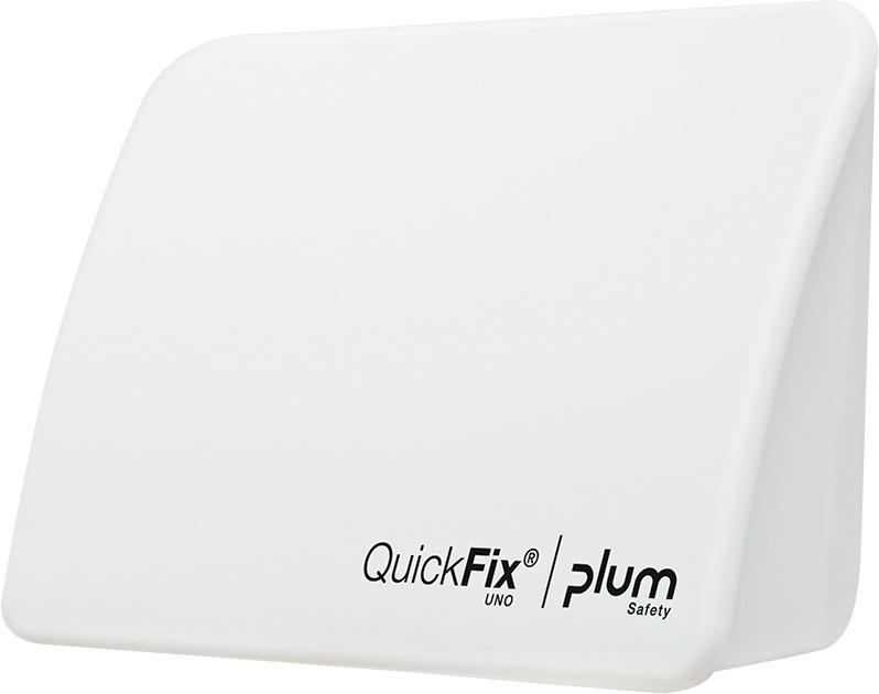 Produktbild plum Pflasterspender UNO Quickfix weiß ohne Inhalt