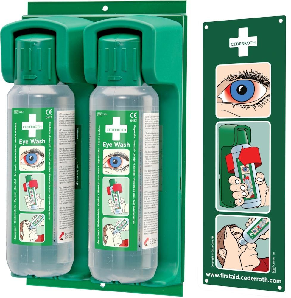 Produktbild Cederroth  Wandhalter für 2x500 ml Augenspülflasche