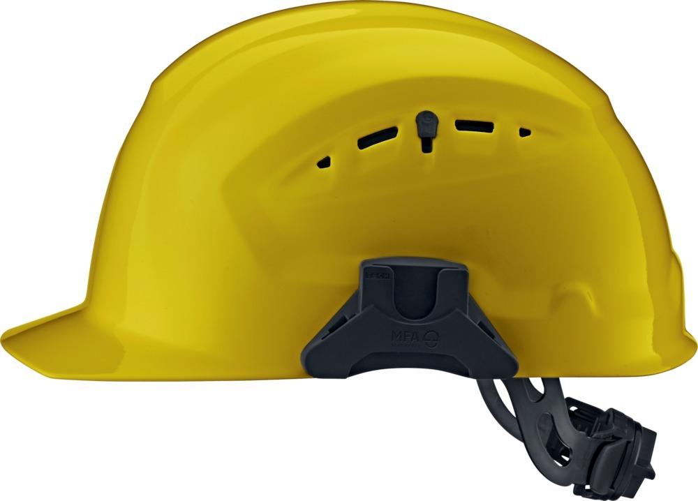 Produktbild Schuberth Schutzhelm CrossGuard mit Drehverschluss gelb