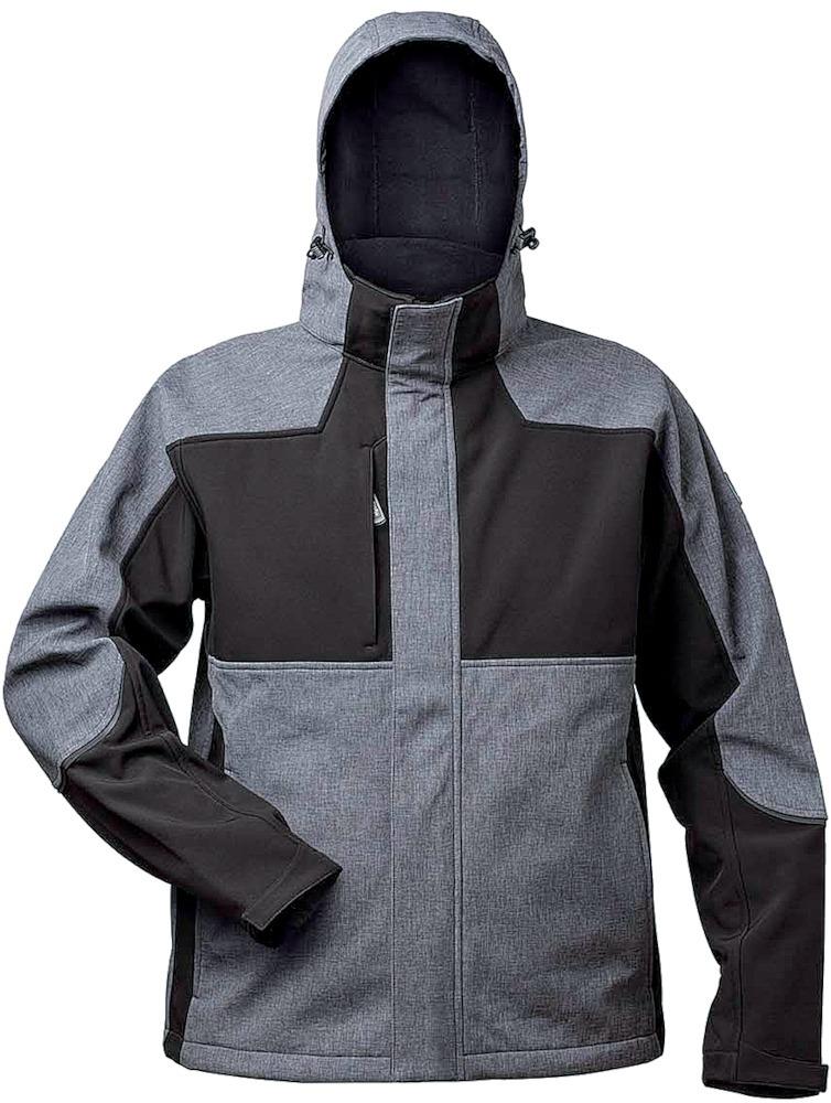 Produktbild Elysee Softshelljacke Tau grau schwarz Gr.M