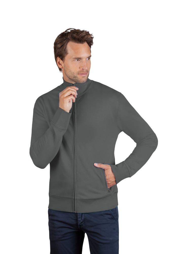 Produktbild Promodoro Sweatshirtjacke steelgrey Gr. 3XL