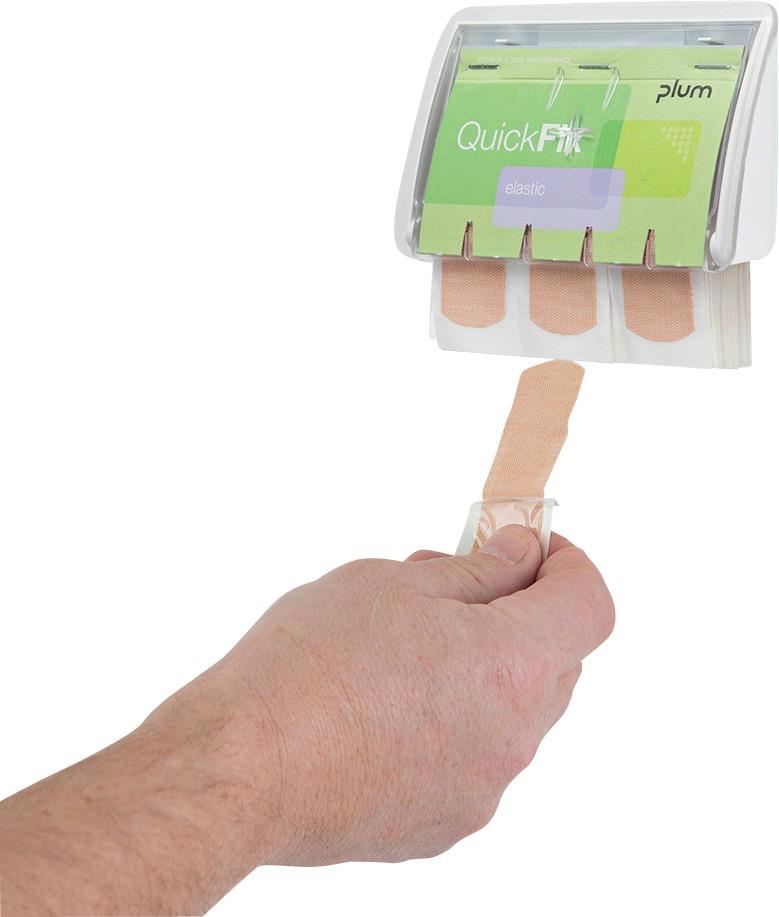 Produktbild plum Pflasterspender UNO Quickfix transparent bild 3