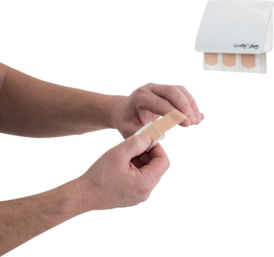 Produktbild plum Pflasterspender UNO Quickfix weiß bild 3