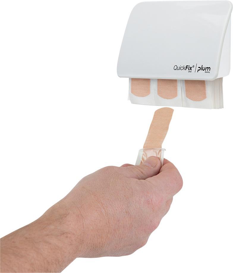 Produktbild plum Pflasterspender UNO Quickfix weiß bild 2