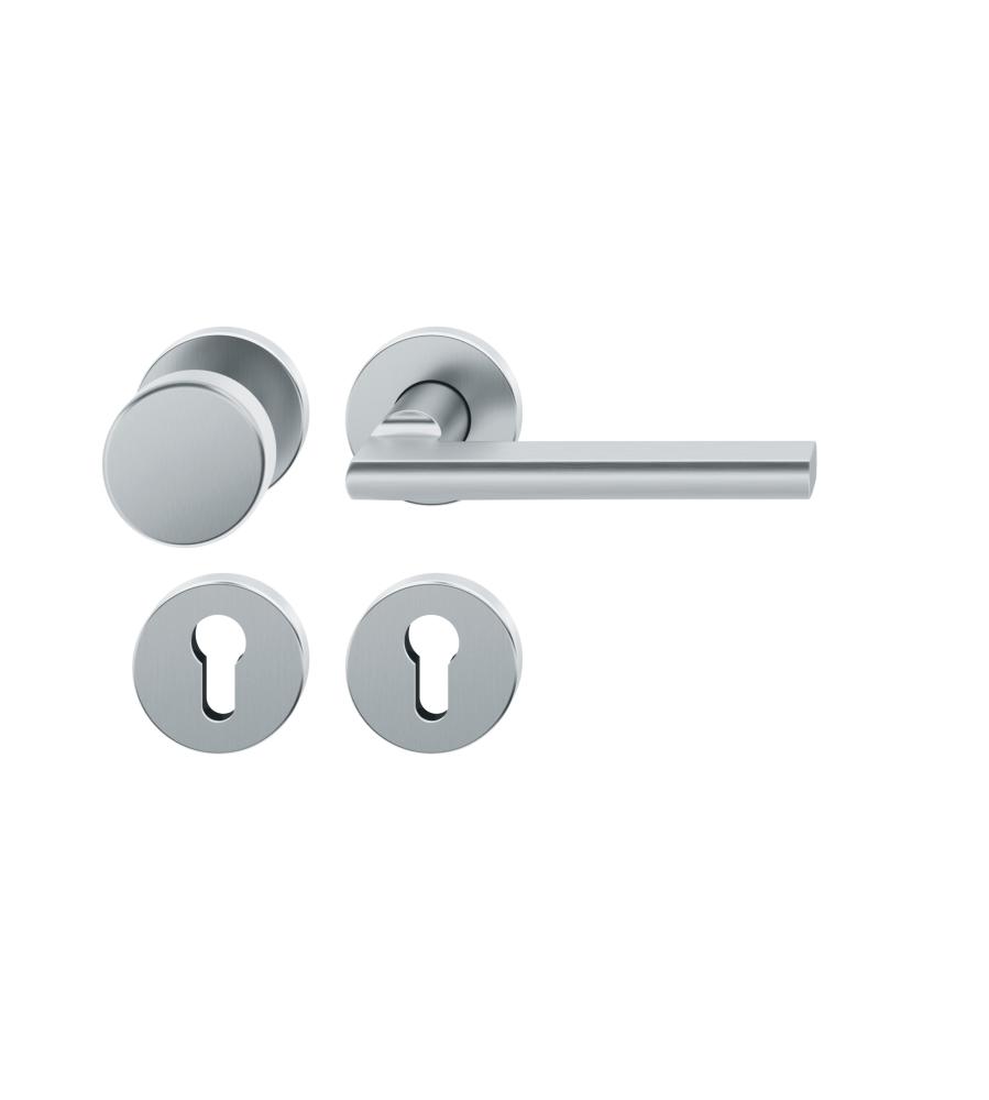 Produktbild FSB Zimmertür-Wechselgarnitur PZ Edelstahl VK8, 0 12 1035