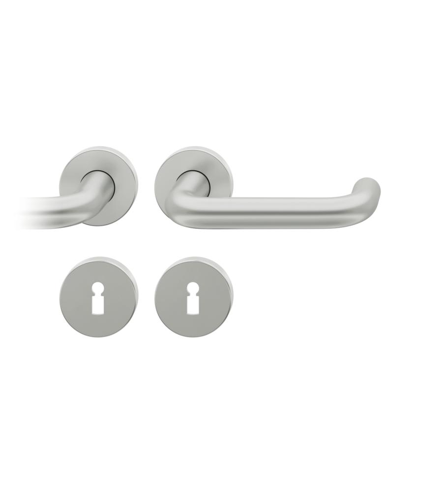 Produktbild FSB Zimmertür-Drückergarnitur PZ Edelst.VK8, 0 12 1070