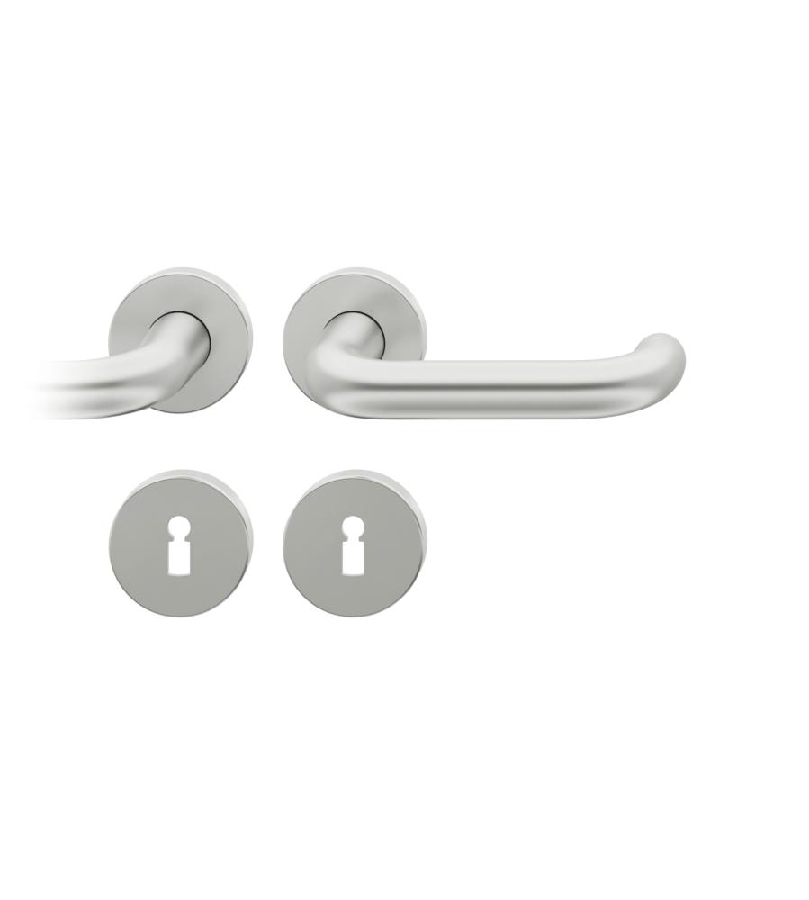 Produktbild FSB Zimmertür-Drückergarnitur PZ Edelst.VK8, 0 12 1146