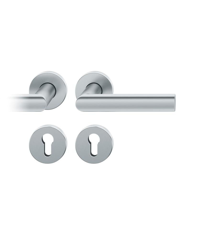 Produktbild FSB Zimmertür-Drückergarnitur PZ Edelst.VK8, 0 12 1108