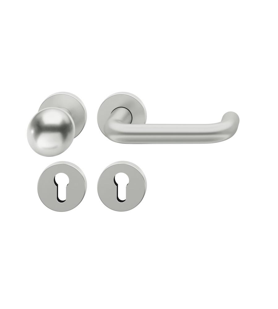 Produktbild FSB Zimmertür-Wechselgarnitur PZ Edelstahl VK8, 0 12 1070