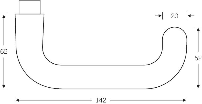 Produktbild FSB Zimmertür-Drückergarnitur PZ Edelst.VK8, 0 12 1146 bild 2