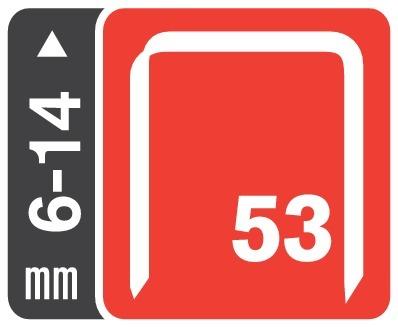 Produktbild Rapid Handtacker R253 Ergonomic Isaberg bild 2