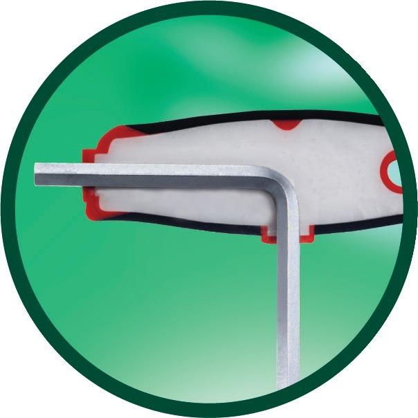 Produktbild Wiha Quergriff Schraubendreher 6-kant 2 mm mit Seitenabtrieb bild 3