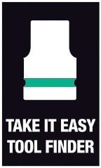 Produktbild Wera Schraubendreher-Einsatzgarnitur1/2" 9tlg. Hex mit Haltefunktion bild 3